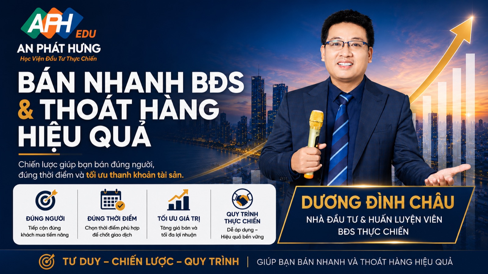 Khóa Bán Nhanh & Thanh Khoản Được Giá Bất Động Sản — Dương Đình Châu